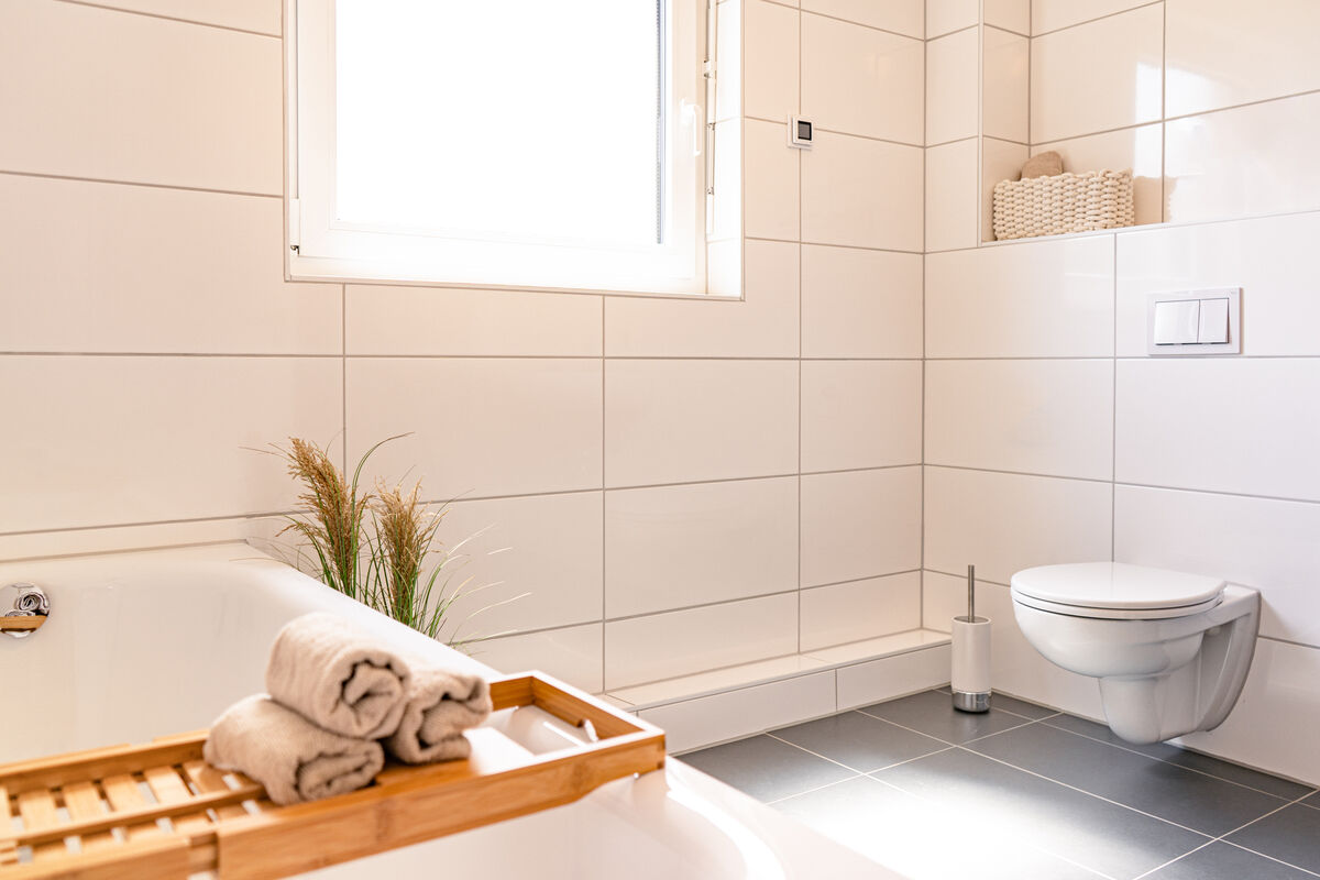 Badezimmer Musterhaus